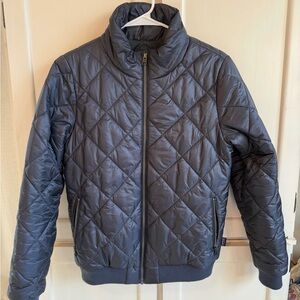 Patagonia W’s Prow Women’s Bomber Jacket Size M, like new. Navy grey.